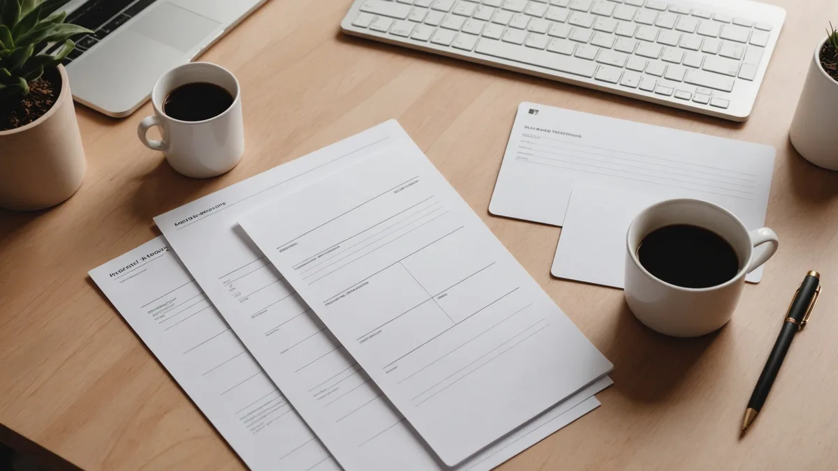Campaign brief document to completed deliverable stack showing the production pipeline