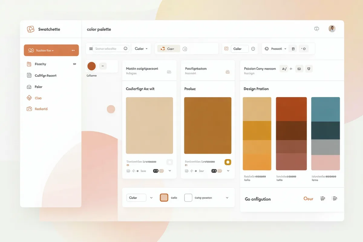 Framewren brand rules configuration panel showing palette and safe-zone settings